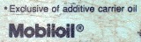 1987 Mobil AV 1 bottle rear detail