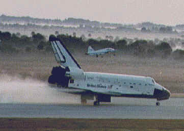 Space Shuttle landing